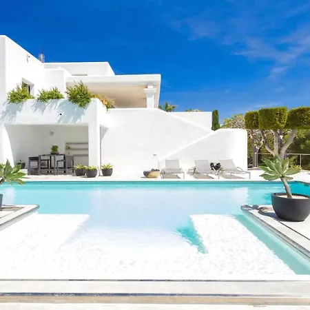 Stunning Luxury Villa With Panoramic Views To The Sea, Dalt Vila And Formentera Appartement Talamanca (Ibiza)